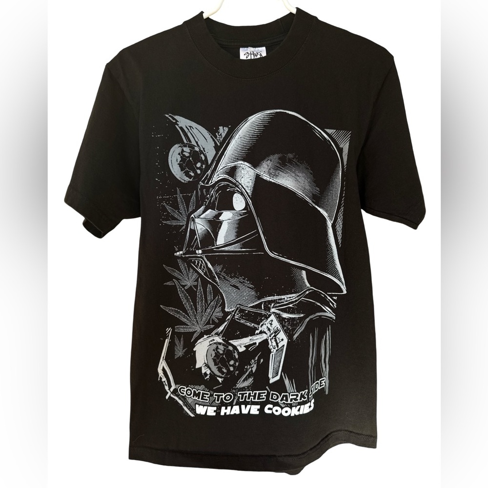 Mens Darth Vader Graphic Tee Shirt